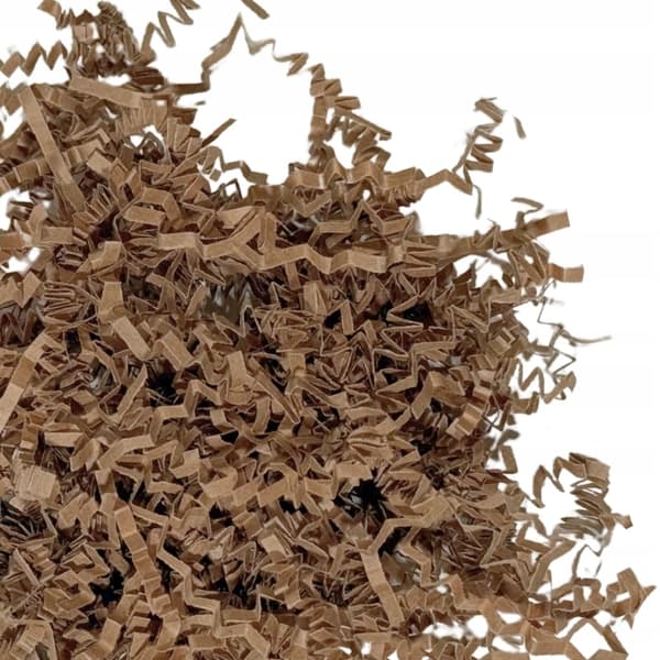 Paperitäyteainelastut luonnonruskeat - 1 kg