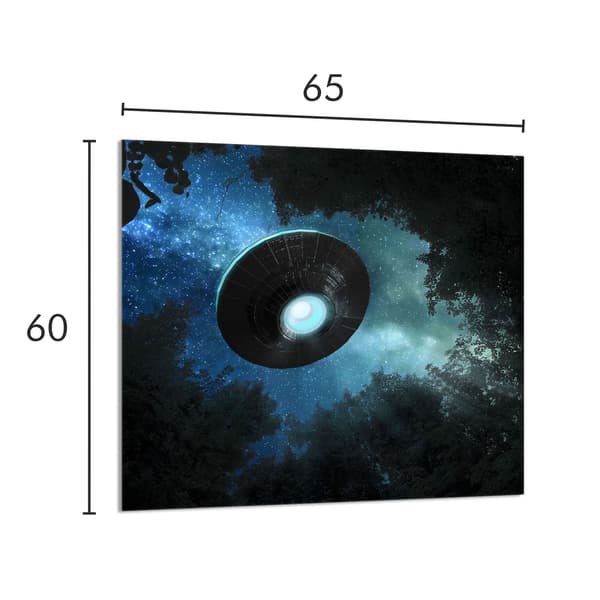 GLASPANEL FÖR KÖK 65x60 UFO