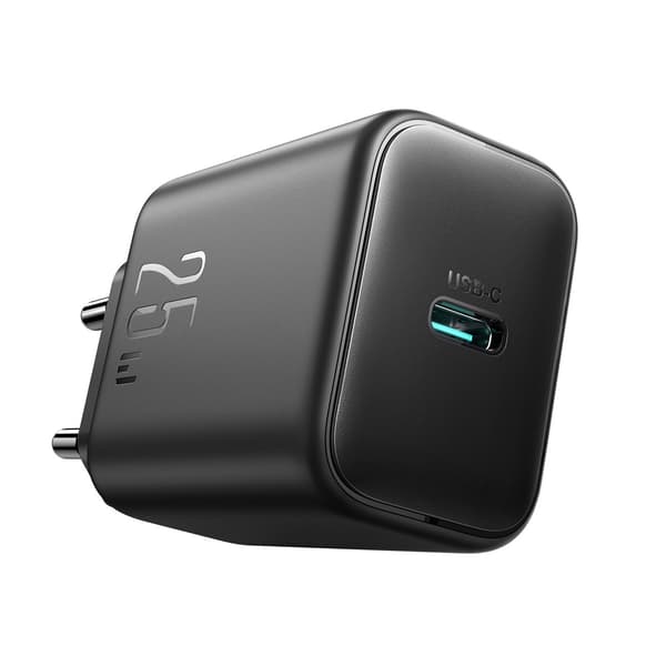 USB-C 25W SFC PPS PD Vægoplader - Sort
