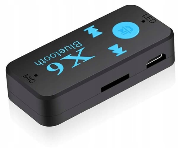AUX-miniliitäntäinen Bluetooth-audiovastaanotinsovitin