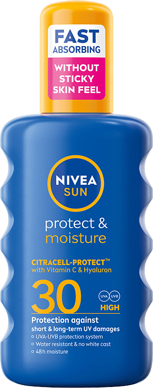 Nivea Sun solskyttespray vandfast SPF 30 200ml