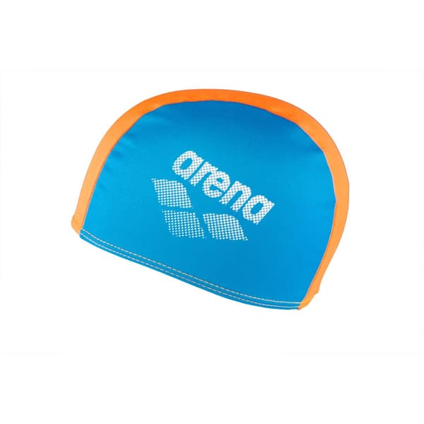 Arena POLYESTER II JUNIOR ONE SIZE BLÅ ORANGE Badesvømmehætte