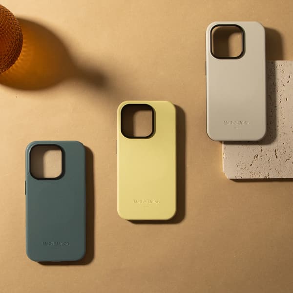 Native Union Active Case - etui til iPhone 16 Pro Max kompatibelt med MagSafe (sandsten)