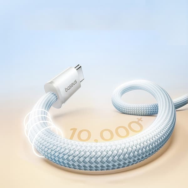 Självmonterande USB-C Dynamic 4 Pro 100W 1m kabel - Blå