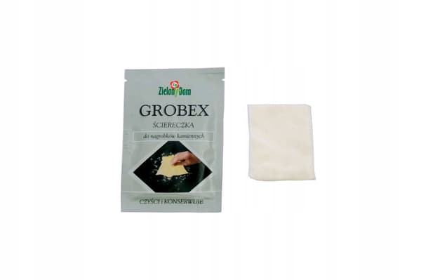 GROBEX-puhdistusliina hautakiville
