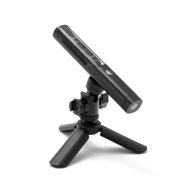4-i-1 2,4 GHz USB-C trådløst mikrofonsæt MAGIC-02 - Sort