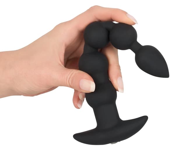 Black Velvets Beads -värähtelevä anustappi