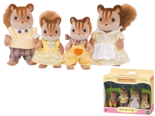 Sylvanian Families 4172 Oravaperhe 3+