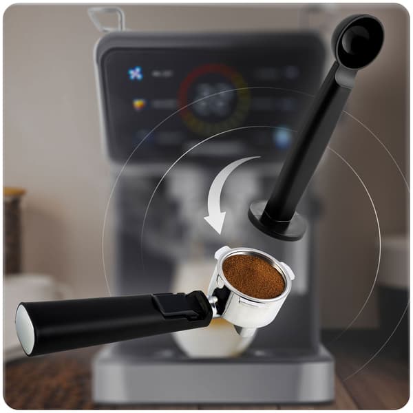 Berdsen BD-771 20 bar espressomaskine, sort