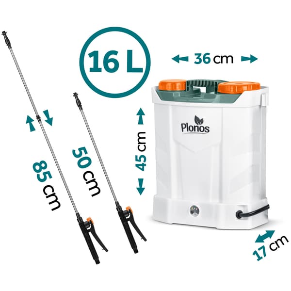 Plonos PL-602 batteridriven spruta