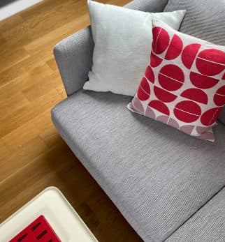 Pude Bauhaus Rød