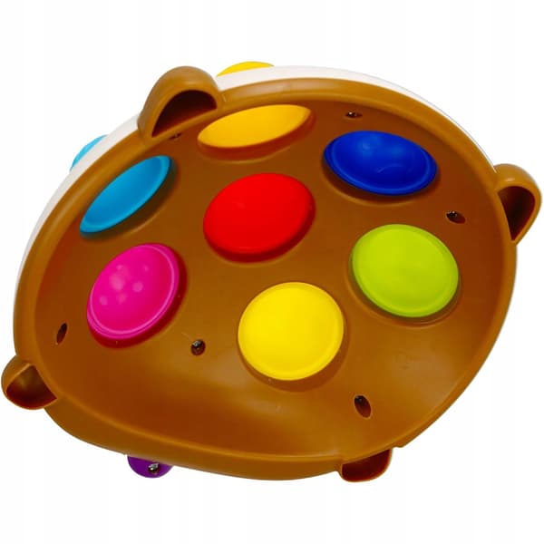 MEGADIDI POP IT HEDGEHOG Sensorisk pedagogisk leksak för småbarn