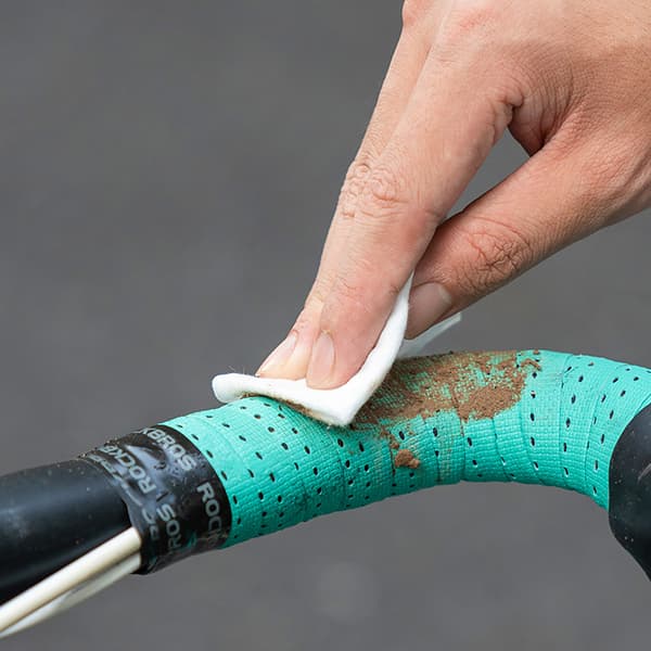 Perforerad silikon cykelstyrtejp - grön