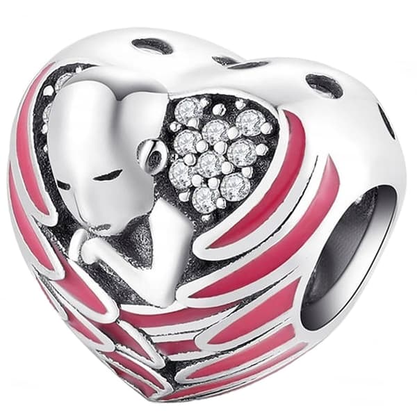 Charms til Pandora Charms Hjerte Skytsengel Barn S925