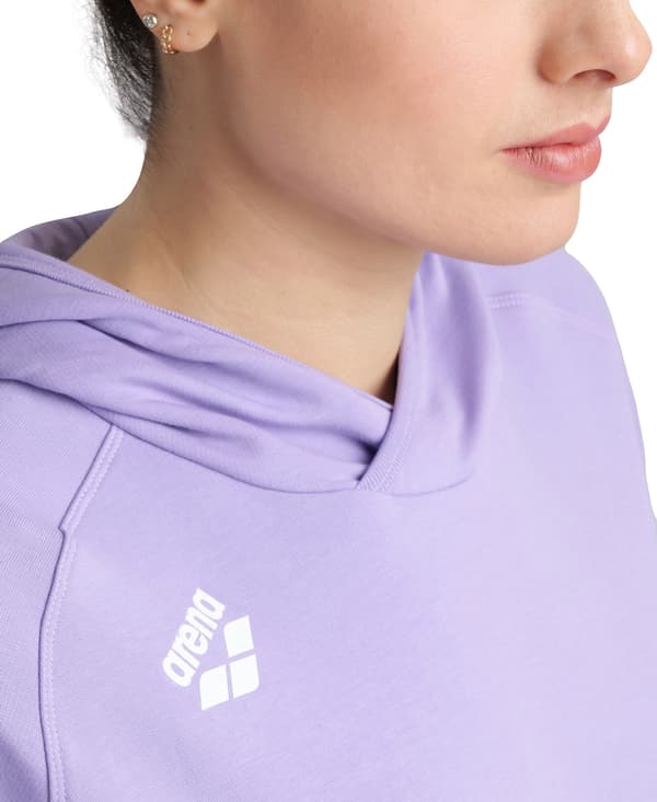 Arena TEAM HÆTTET SWEATPANEL LAVANDA M sweatshirt