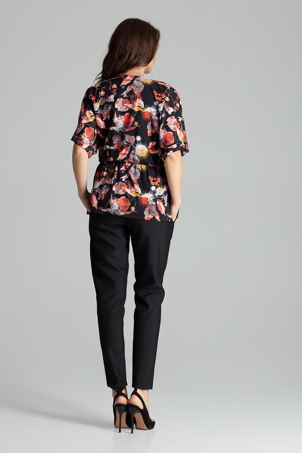 Blus L063 mønster 109 størrelse M