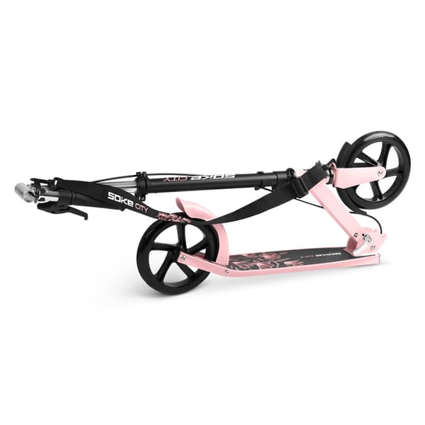 Soke City løbehjul sort og pink