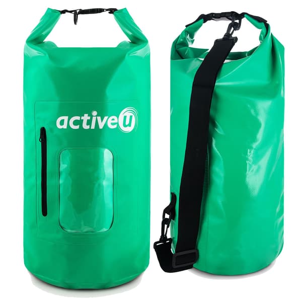 Activeu 30l grön torrpåse med ficka