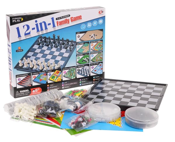 12-i-1 spilsæt