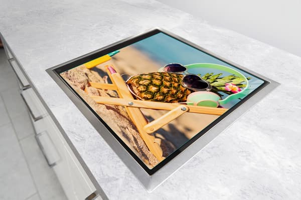 LASINEN SUOJALEVY LIEDELLE 50x52 ANANAS