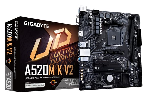 Gigabyte A520M K V2 bundkort