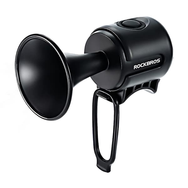Elektronisk cykelklokke 120 dB - sort