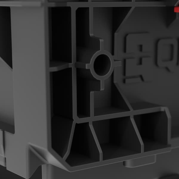 QBRICK SYSTEM PRO Box Extender 2.0 förlängningsmodul för 9-liters soptunna