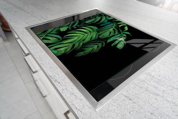 SKÄRBRÄDA I GLAS 52x40 MONSTERA