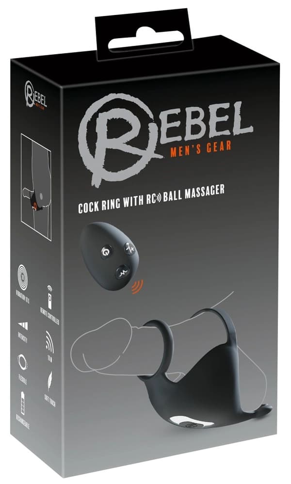 Rebel Penisring med RC-boll