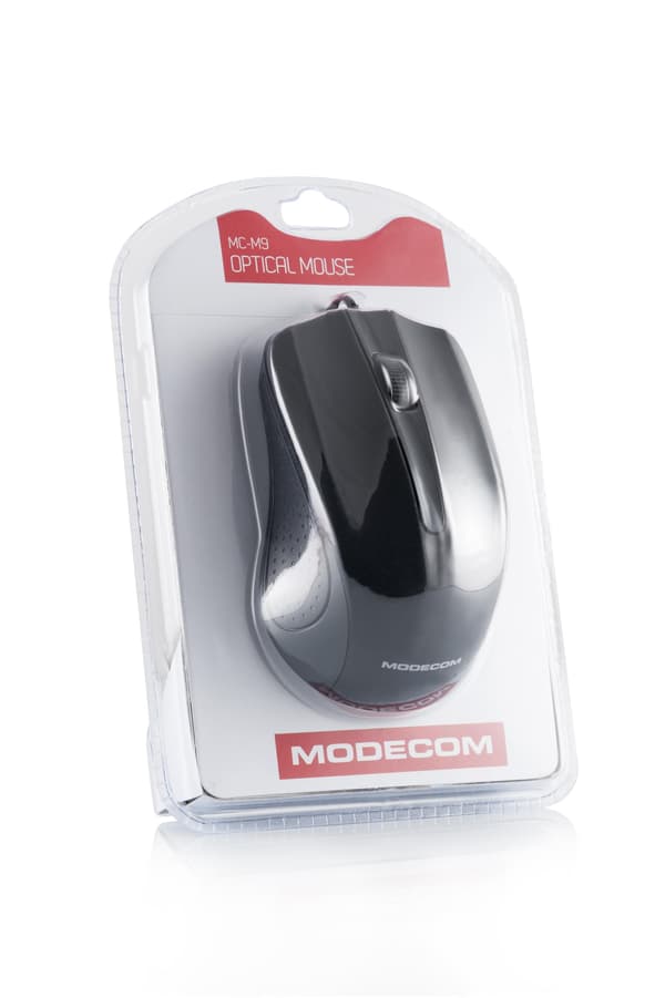 Modecom MC-M9 kablet mus, sort