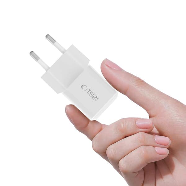 Väggaddare NCM25 USB-C PD 25W - vit