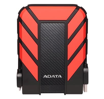 ADATA DRIVE HD710 1TB 2.5" USB 3.1 PUNAINEN