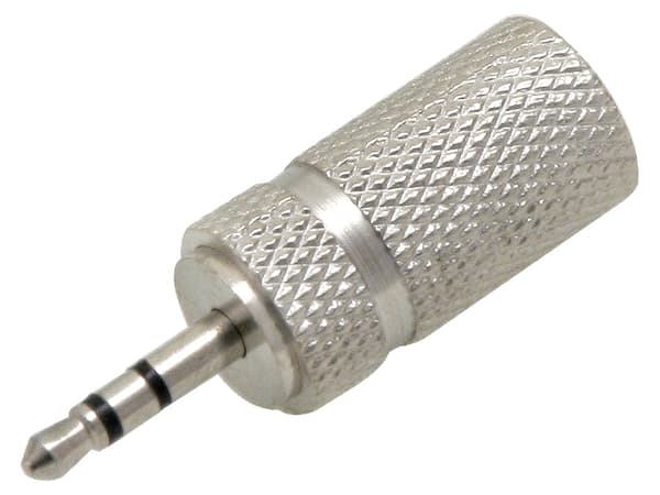 2,5 mm til 3,5 mm metalstereoadapter