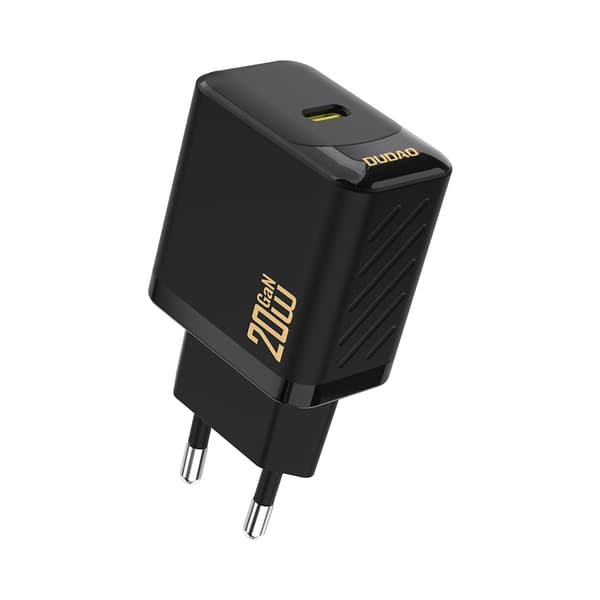PD20W GaN USB-C vægoplader - Sort