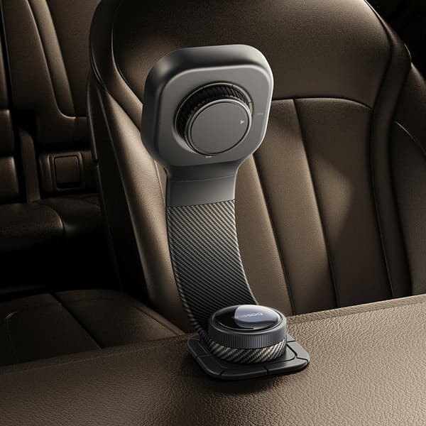 MagSafe Magnetisk Bil Smartphone Holder til Dashboard - Sort