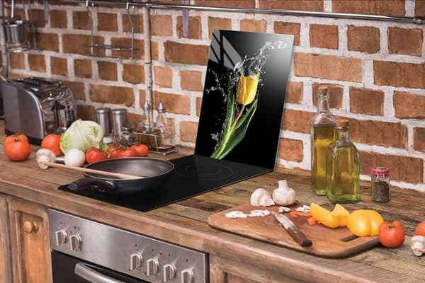 SKÄRBRÄDA I GLAS 35x52 TULIPAN