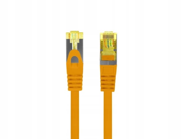 Lanberg S/FTP Patchkabel Cat.6A 2m LSZH CU Fluke Passed Orange