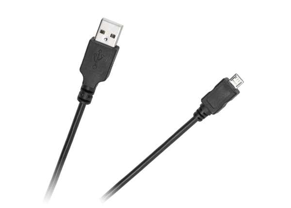Professionelt microUSB-kabel 1 m til dataoverførsel og opladning