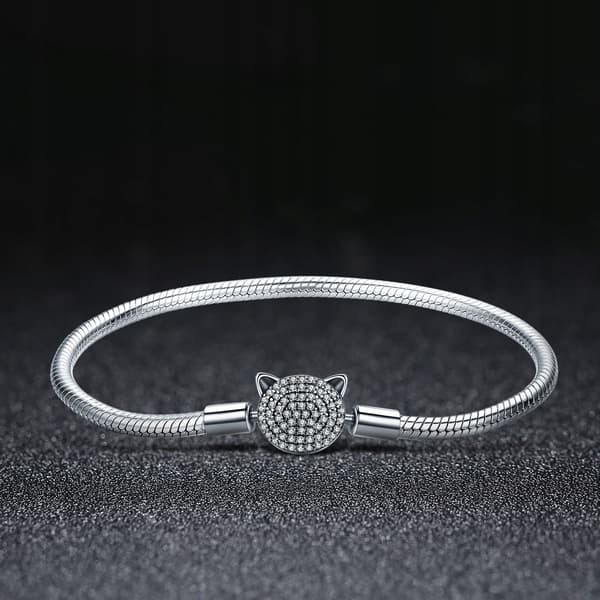 Pulsera Pandora MODULAR Kitten Pavé 18 cm