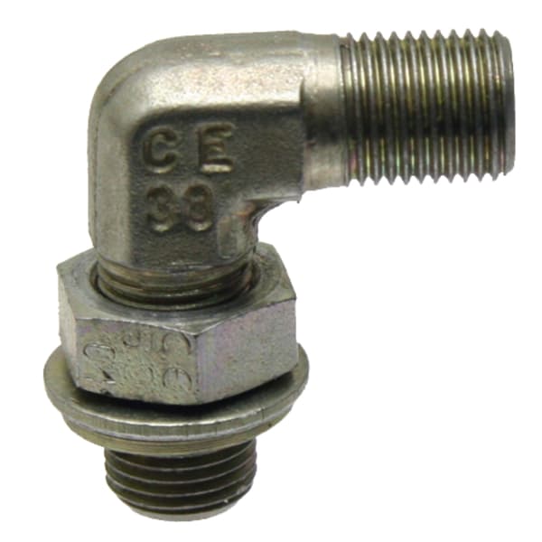 WAE G3/4" x G3/4" hydraulinen kulmaliitin