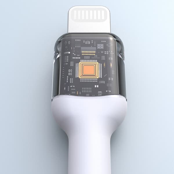 USB-C - iPhone Lightning 30W 2m Kabel - Hvid