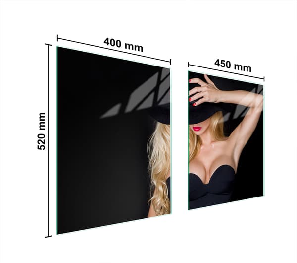 GLASSKYDDSPLÅT FÖR SPIS 85x52 DAM