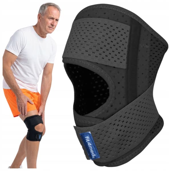FIT4MED elastisk knæstøtte venstre XL