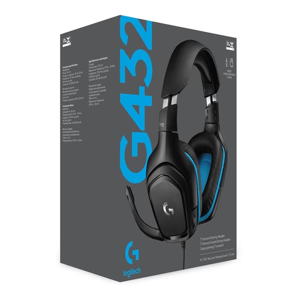 LOGITECH G432 7.1 -KUULOKKEET