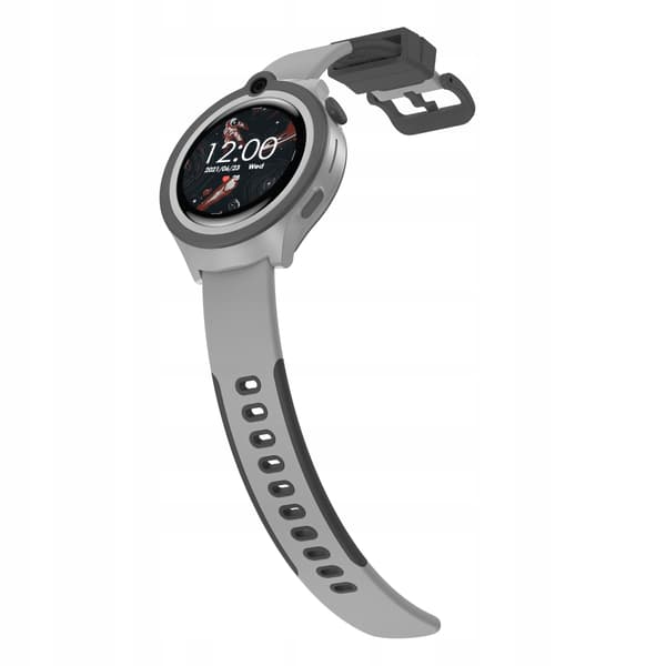 Bemi Linko2 4G LTE GPS LBS Smartklocka för barn, pulsmätare, termometer, grå