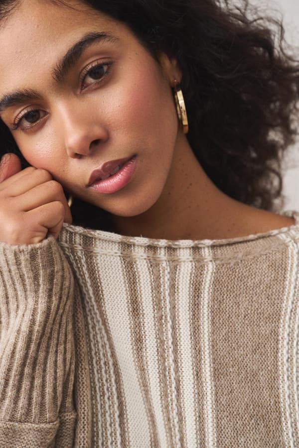 Dame Hippie Lysebrun Sweater 36/38