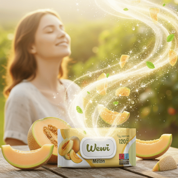 Wewi Melon våtservetter 120 st
