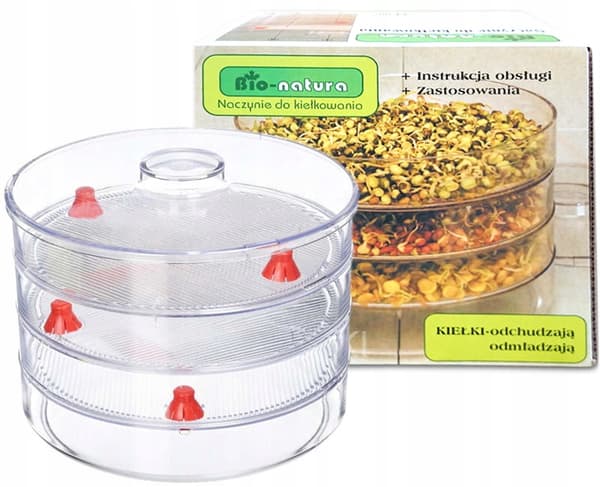 Bio-natura groddare, groddbehållare