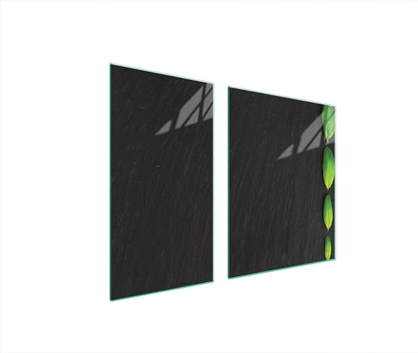 GLASBESKYTTELSESPLADE TIL KOMFUR 90x52 BASIL