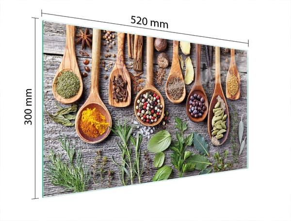 LASINEN LEIKKUULAUTA 52x30 MAUSTEET